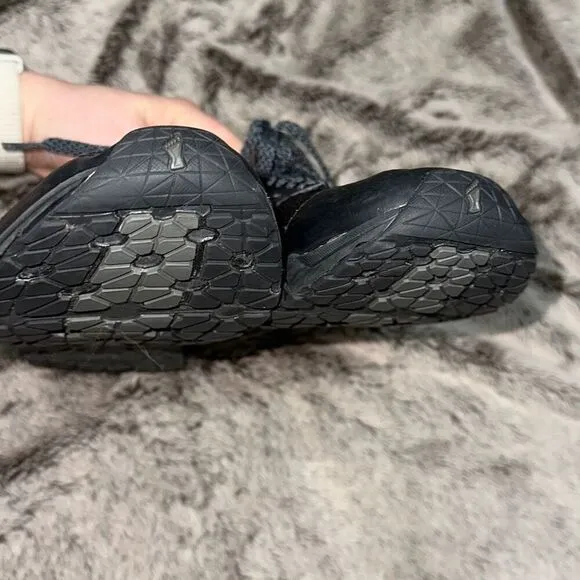 Inov8 WOD black flat workout lifting shoes | Sz 9.5