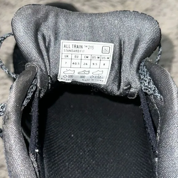 Inov8 WOD black flat workout lifting shoes | Sz 9.5