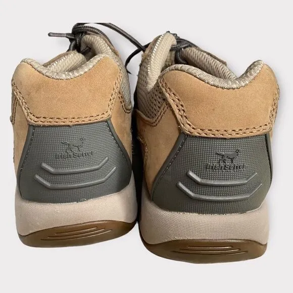 Irish Setter Men's Leather/Mesh Soft Paw Lace Up Slip Resistant Boat Shoes  14