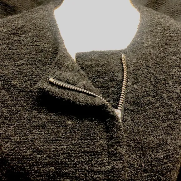 IRO Teny Bouclé Knit Sweater Cardigan Blazer Moto Jacket NWT 36/4