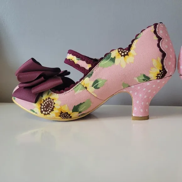 Irregular Choice Summer Breeze Heels, VGUC, Size 5.5