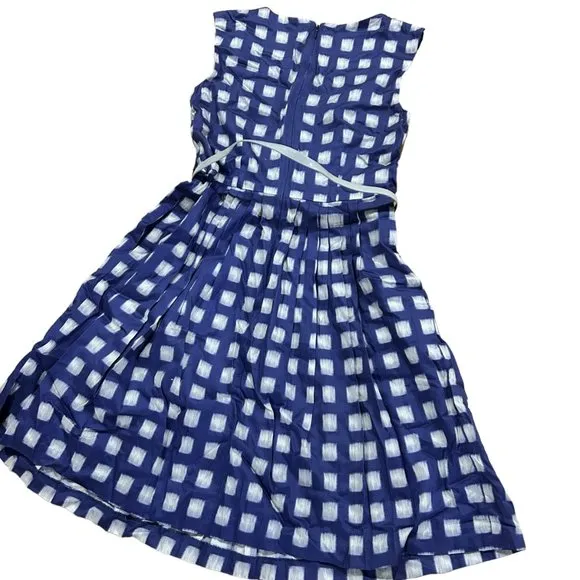 Ivy &amp; Blu NWT Purple and Gray Plaid Dress Size 6 P
