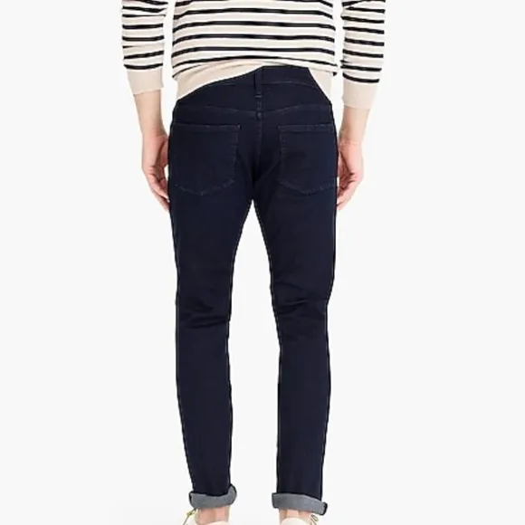 J crew 484 slim fit stretch jeans deep lake wash