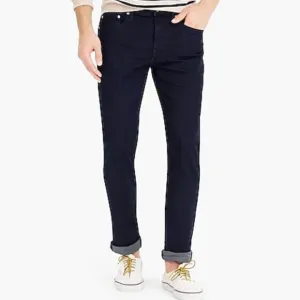 J crew 484 slim fit stretch jeans deep lake wash