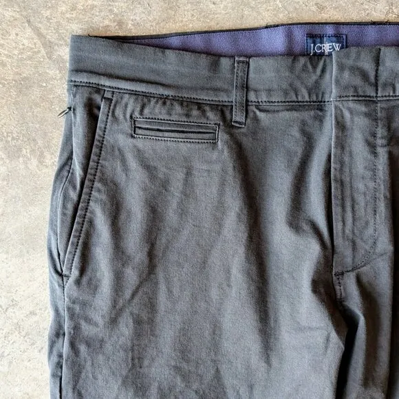 J. Crew 484 Slim-Fit Tech Pant For Men size 33W 32L