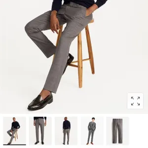 J. Crew Bowery Slim-fit Pant in Wool Blend
