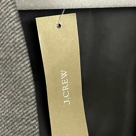 J. Crew Going Out Blazer In Stretch Twill in Heather Dove Gray Size 0 NWT