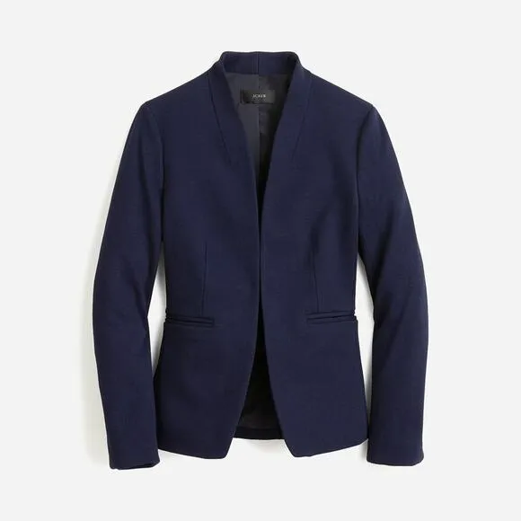 J. Crew Going Out Blazer In Stretch Twill Navy Size 22 NWT