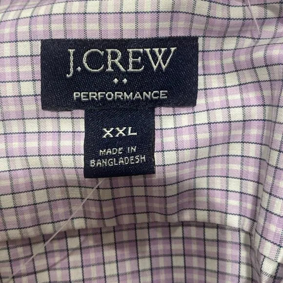 J. Crew Lavender Slim Fit Performance Button Up Dress Shirt