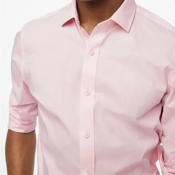 J. Crew Peony Slim Fit Performance Button Up