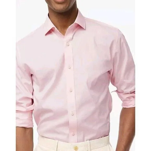 J. Crew Peony Slim Fit Performance Button Up