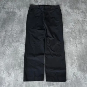 J Ferrar Black Slim Fit Essential Dress Pants