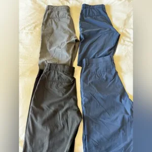 J Haggar Slim Fit Dress Pants - 4 Pairs 32x32