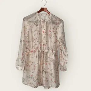 J. Jill Linen Blend Floral Tunic, EUC, size XS