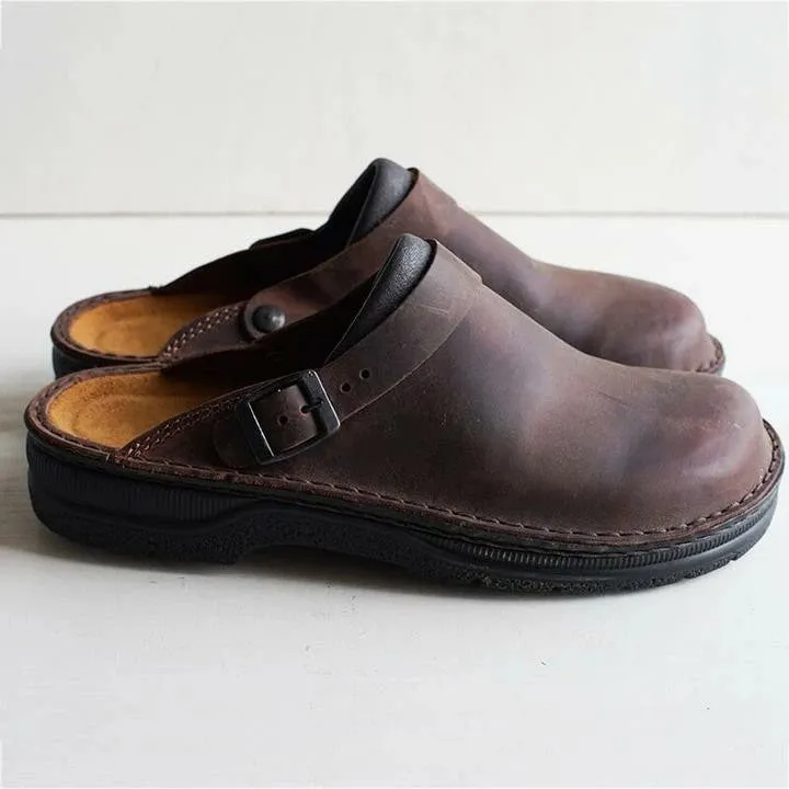 JACK™ ORTHOPEDIC LEATHER SLIPPERS