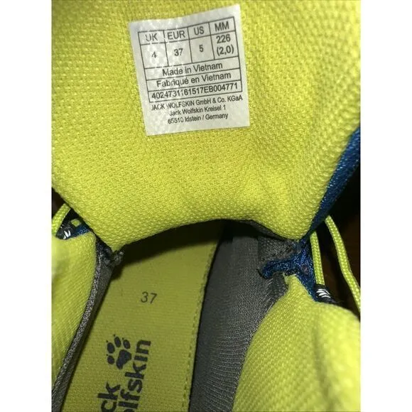 Jack Wolfskin Akka Texapore Mid‎ Kad n BotJack Wolfskin size 5 NWOT