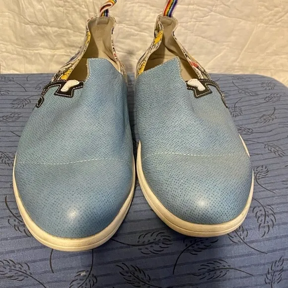 JC de Castelbajac slip on mens sneakers size 11.5