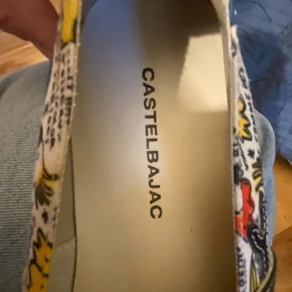 JC de Castelbajac slip on mens sneakers size 11.5