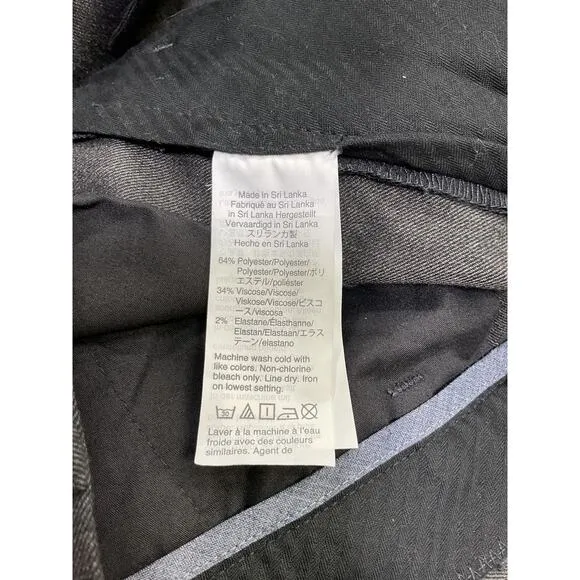 J.Crew 'Bowery' Navy Slim-Fit Dress Pant Size 32