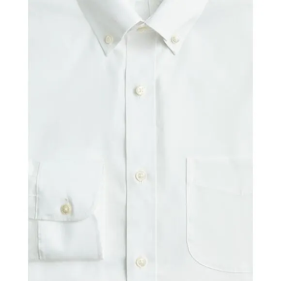 J.Crew Bowery Wrinkle-Free Dress Shirt – White – XL Slim – NWT