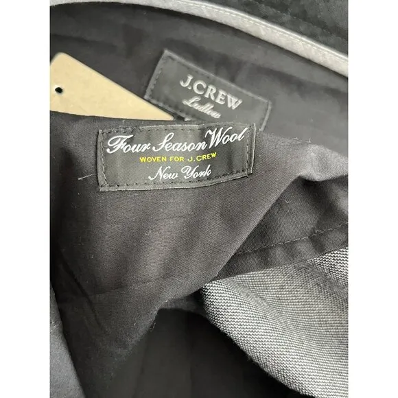 J.Crew Ludlow Four Season Wool Dress Pants W33 L32 Gray Mens Slim Fit