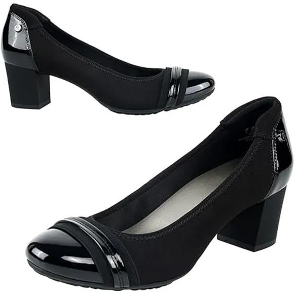 JENN ARDOR Round Toe Low Heels Chunky Pumps Norm Classic Old Money SZ 11:NWT/Box