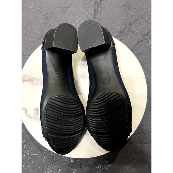 JENN ARDOR Round Toe Low Heels Chunky Pumps Norm Classic Old Money SZ 11:NWT/Box