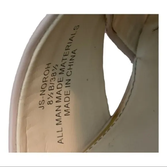 JESSICA Simpson Norah wedge patent leather used