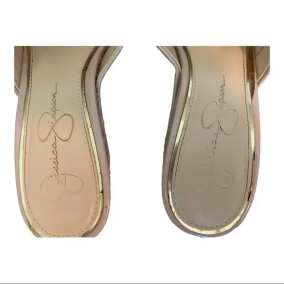 JESSICA Simpson Norah wedge patent leather used