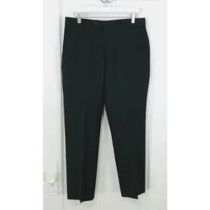 John Varvatos Dress Pants Mens Size 33 Wool Blend Slacks Trousers Mocha Charcoal