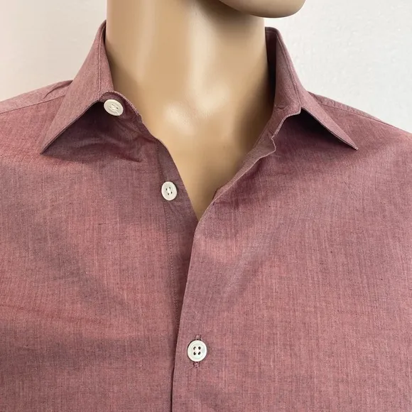 John Varvatos Slim Fit Button-Up Dress Shirt
