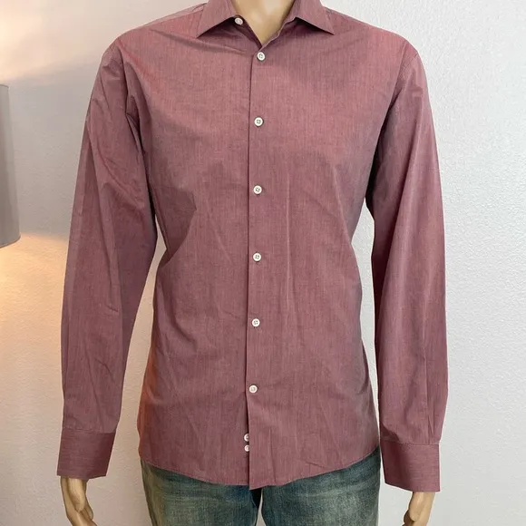 John Varvatos Slim Fit Button-Up Dress Shirt
