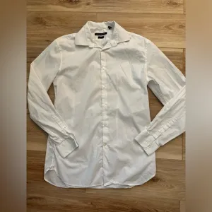 John Varvatos Slim Fit White Dress Shirt 15.5