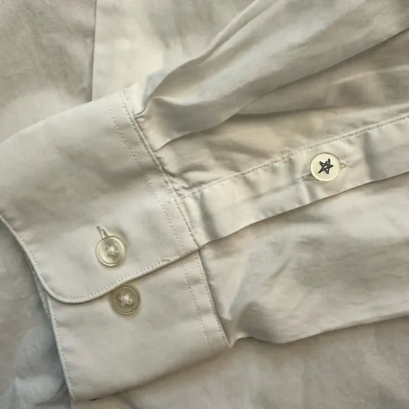 John Varvatos Slim Fit White Dress Shirt 15.5