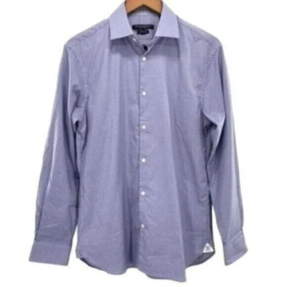John Varvatos Signature Tailored Slim Fit Dress Shirt New