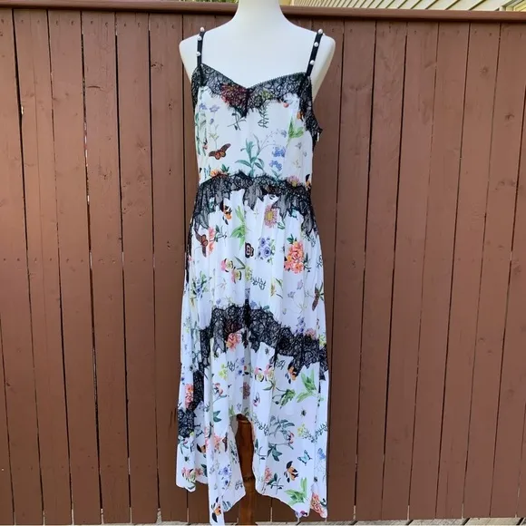 Joie | Onelia Porcelain Butterfly Dress NWT Size 10