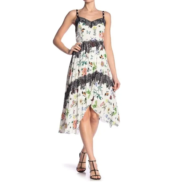 Joie | Onelia Porcelain Butterfly Dress NWT Size 10