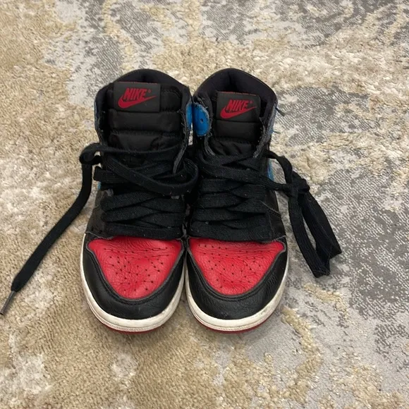 Jordan 1 High OG UNC  Shoes Black / Powder Blue / Gym Red S 13C