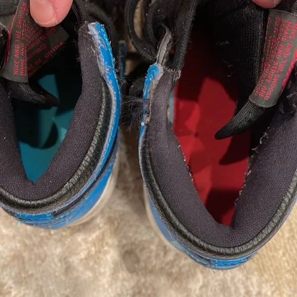 Jordan 1 High OG UNC  Shoes Black / Powder Blue / Gym Red S 13C