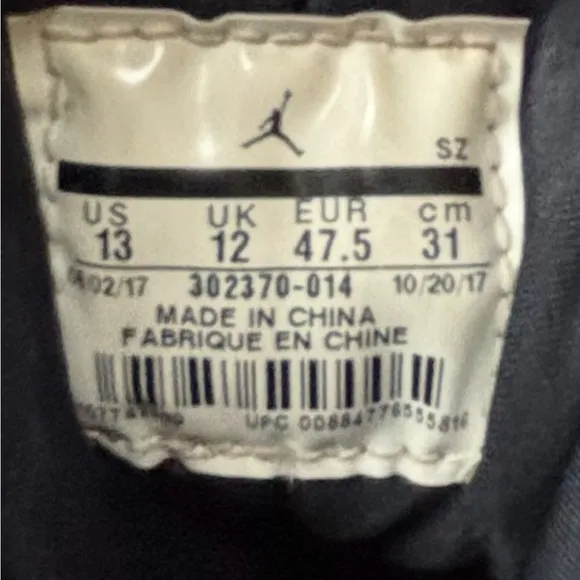 Jordan 9 RetroBred Patent Mens Size 13