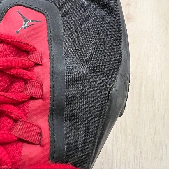 Jordan Fly Unlimited Anthracite Gym Red Basketball High Top Sneakers 7.5 Shoe