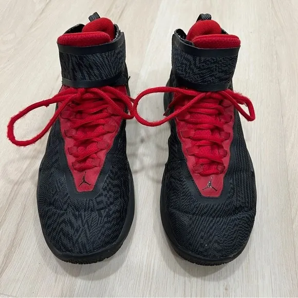 Jordan Fly Unlimited Anthracite Gym Red Basketball High Top Sneakers 7.5 Shoe