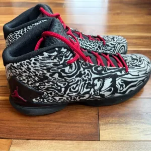 Jordan Super Fly 4 JCRD White/Gym Red Black INFRRD 23 10.5 Shoes Sneakers