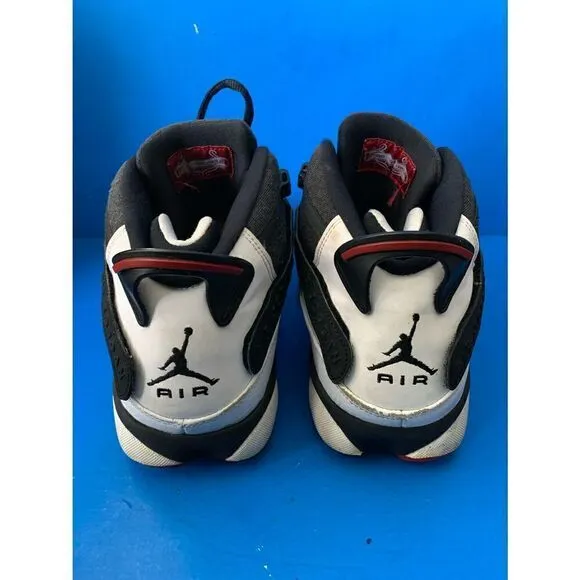 Jordan 6 Rings - Mens Size US 13 - White/Black/Gym Red Shoes 322992-012