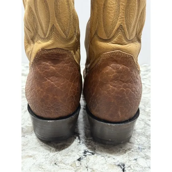 Justin Boots Style# 2012 Cowboy Ranch Boots Size Men's 10 D