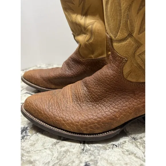 Justin Boots Style# 2012 Cowboy Ranch Boots Size Men's 10 D