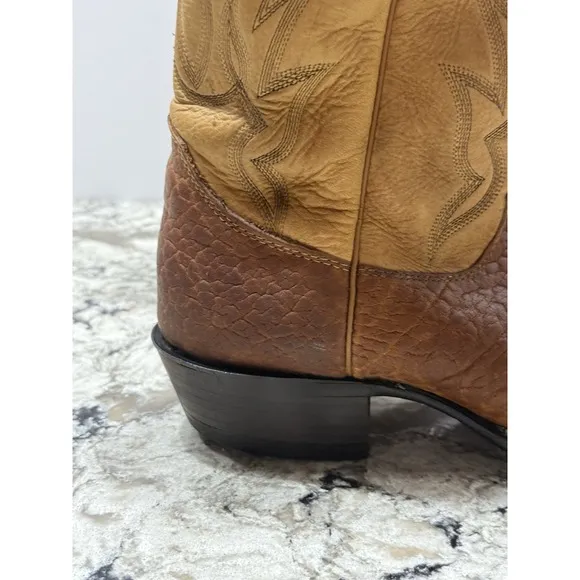 Justin Boots Style# 2012 Cowboy Ranch Boots Size Men's 10 D