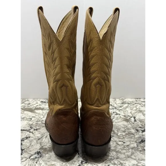 Justin Boots Style# 2012 Cowboy Ranch Boots Size Men's 10 D