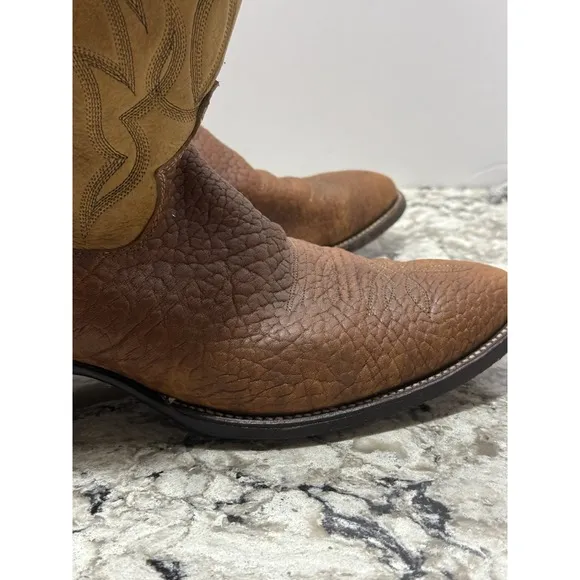 Justin Boots Style# 2012 Cowboy Ranch Boots Size Men's 10 D