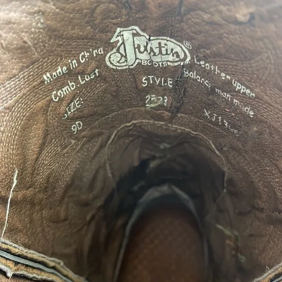 Justin Boots